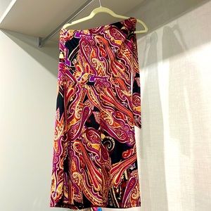 One shoulder short dress